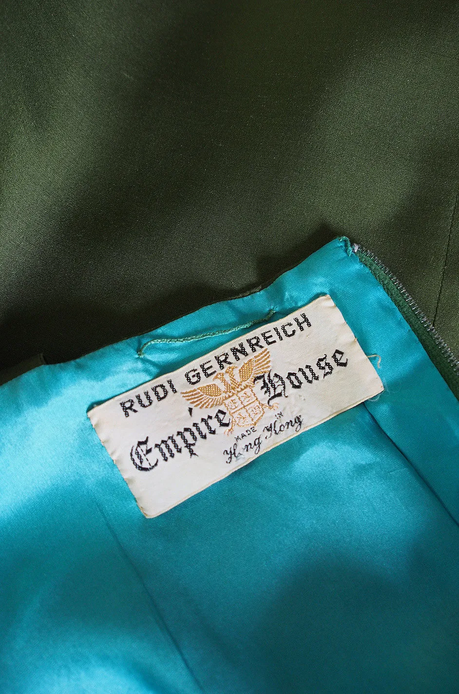 1960s Rudi Gernreich Silk Shift Dress