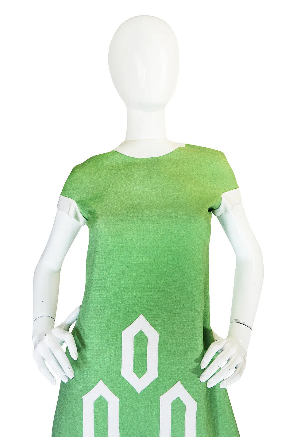 1969 Documented Pierre Cardin Runway & Ad Campaign Dress
