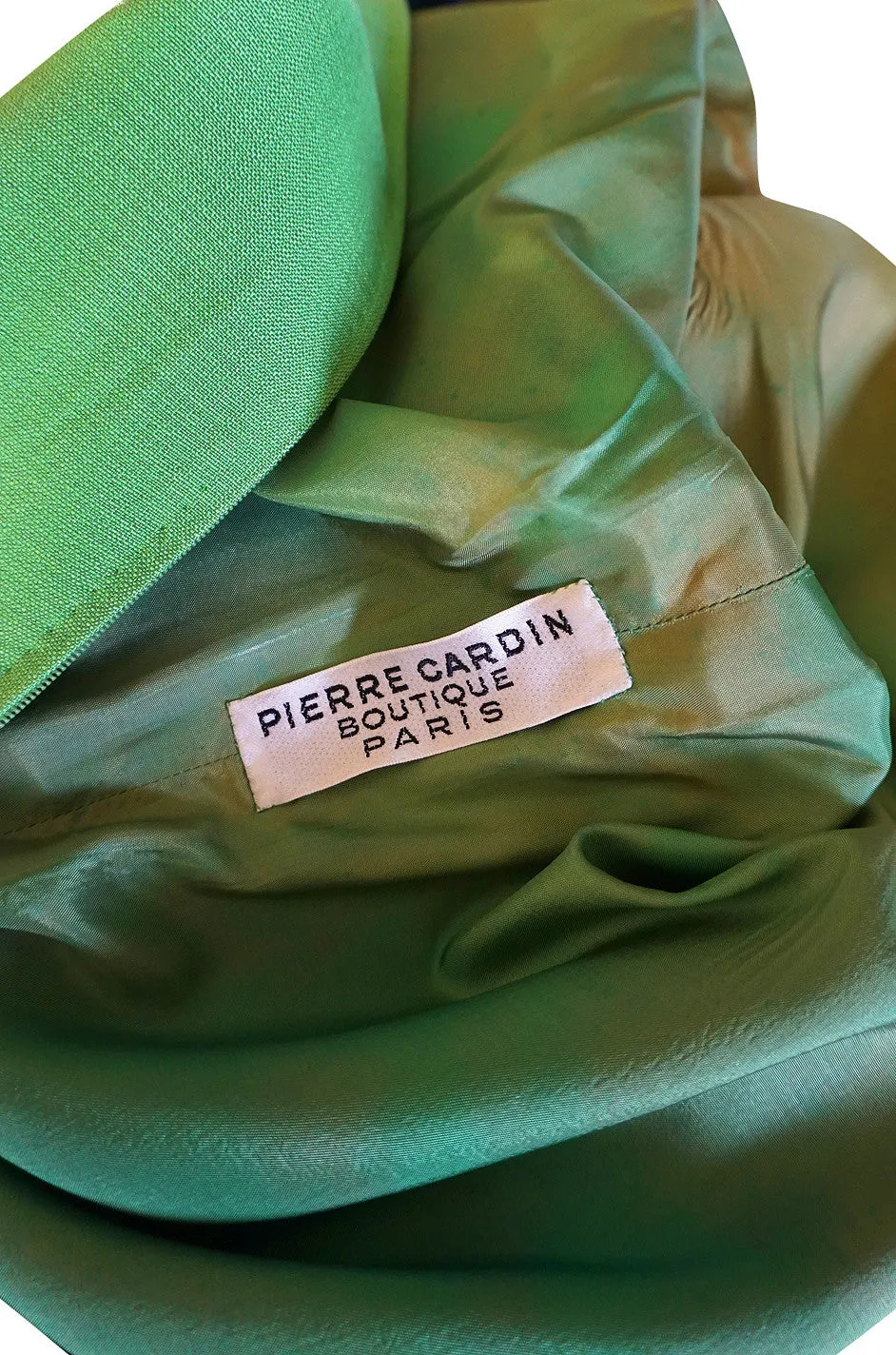 1969 Documented Pierre Cardin Runway & Ad Campaign Dress