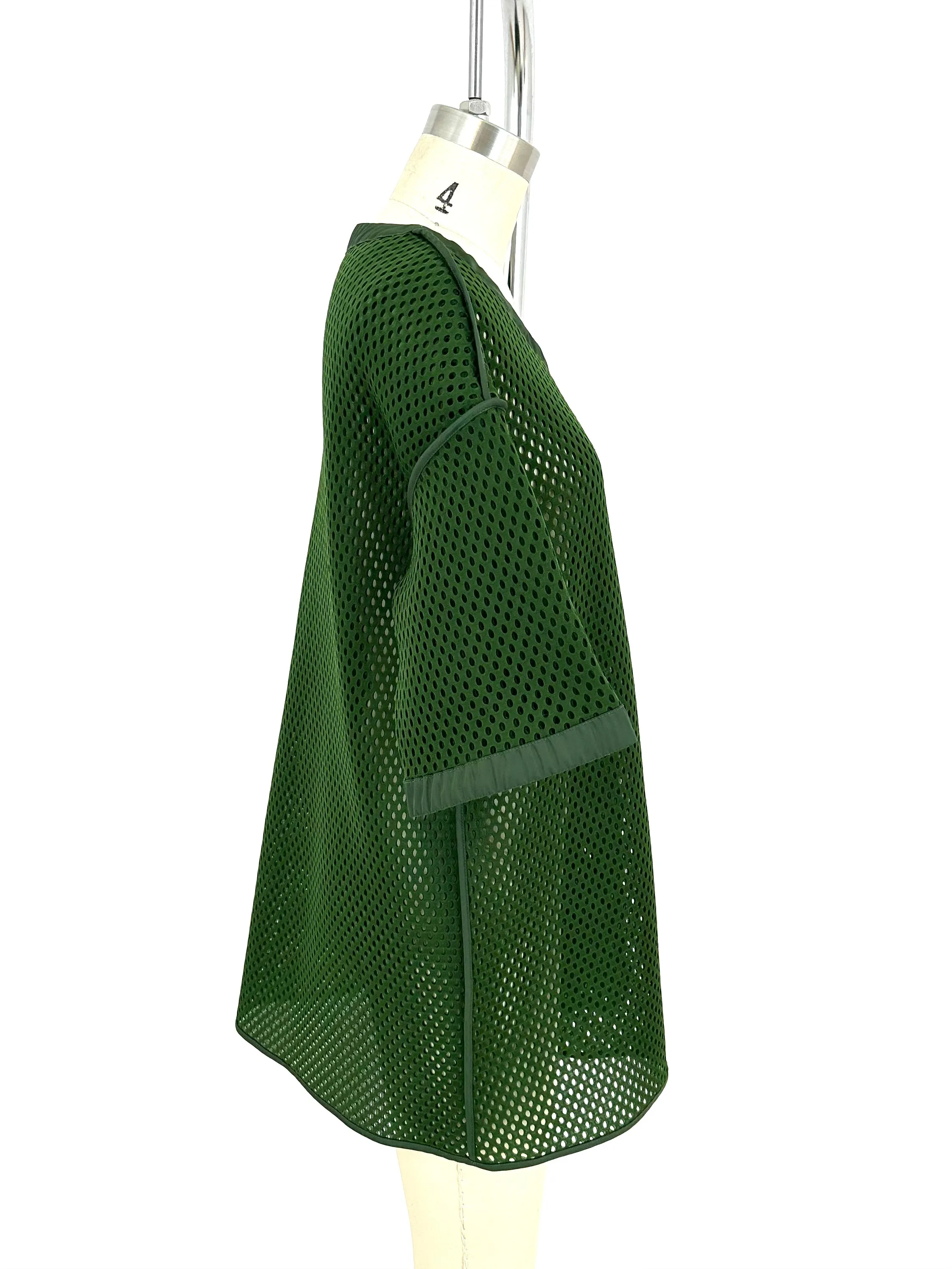 2015 Acne Studios Avre Neoprene Mesh Top