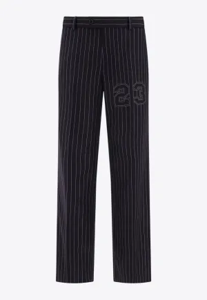 23 Pinstriped Pants