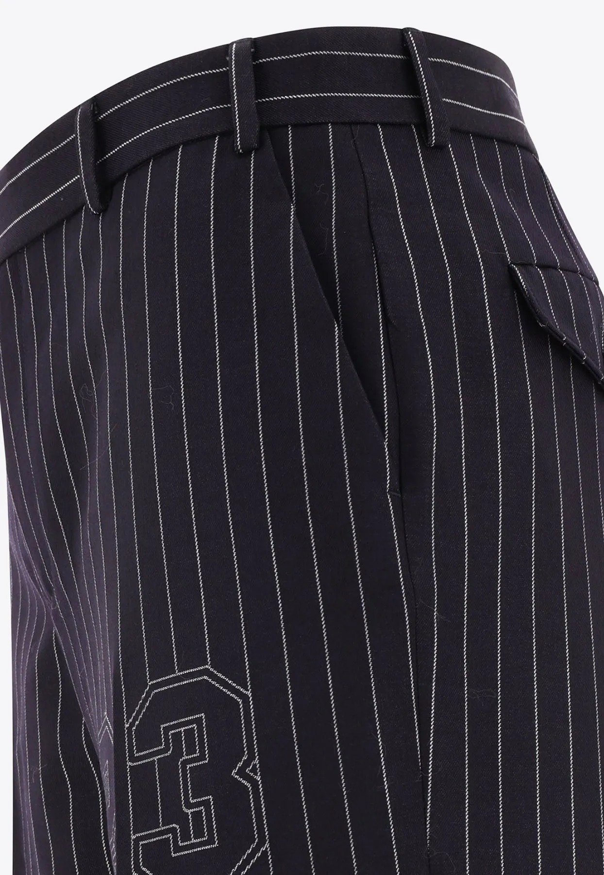 23 Pinstriped Pants