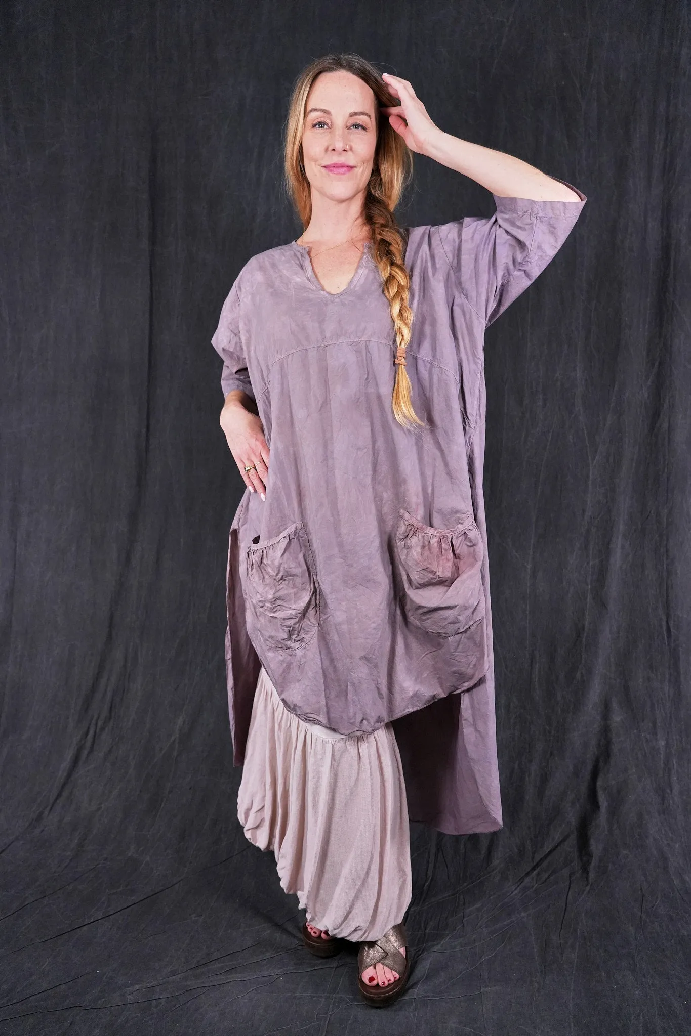 2310 Hi/Lo Tunic Dress Vintage-U