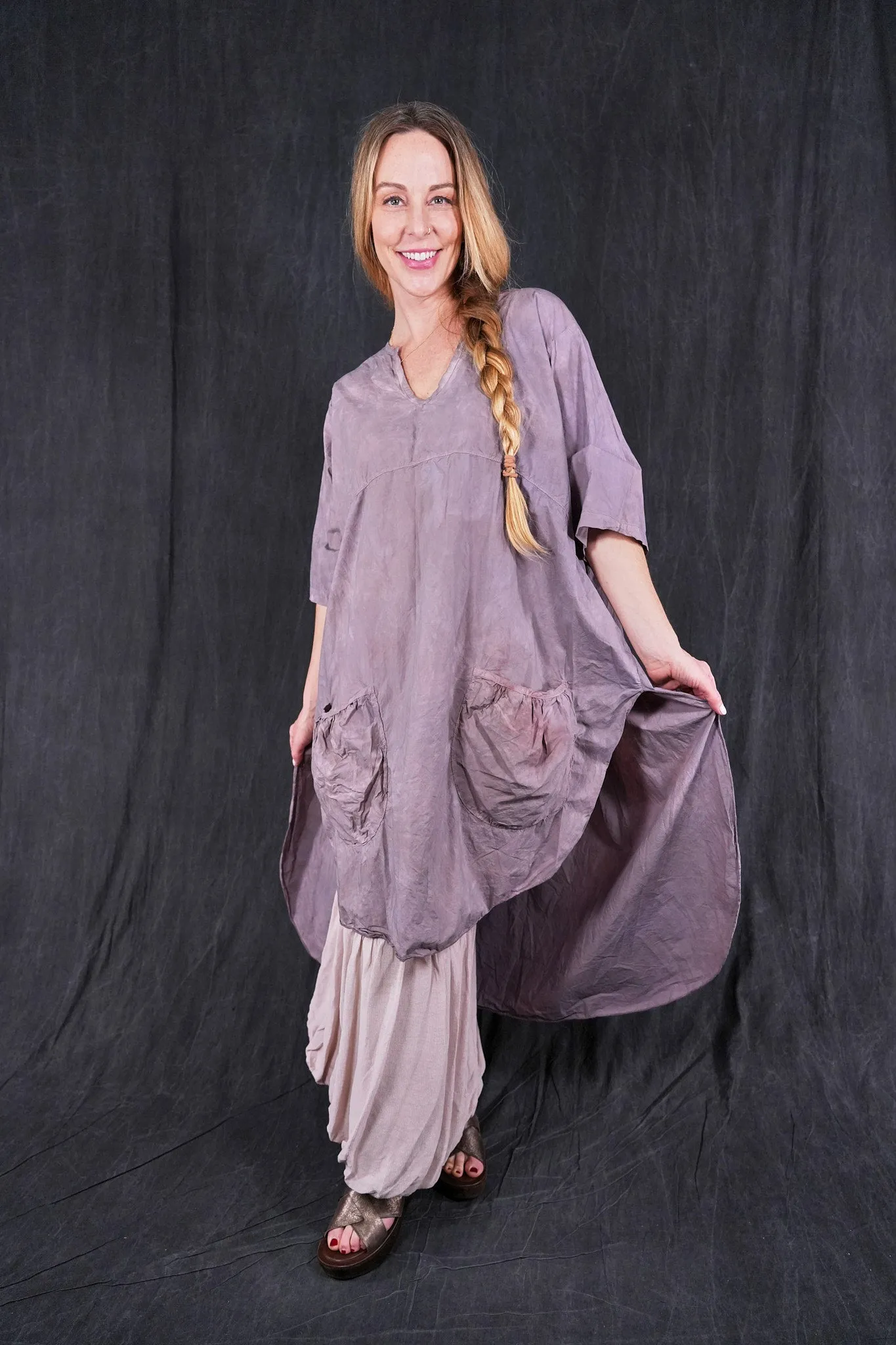 2310 Hi/Lo Tunic Dress Vintage-U