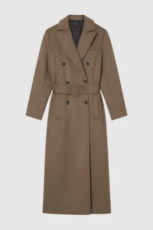A Emery Kenner Coat in Flax Melange