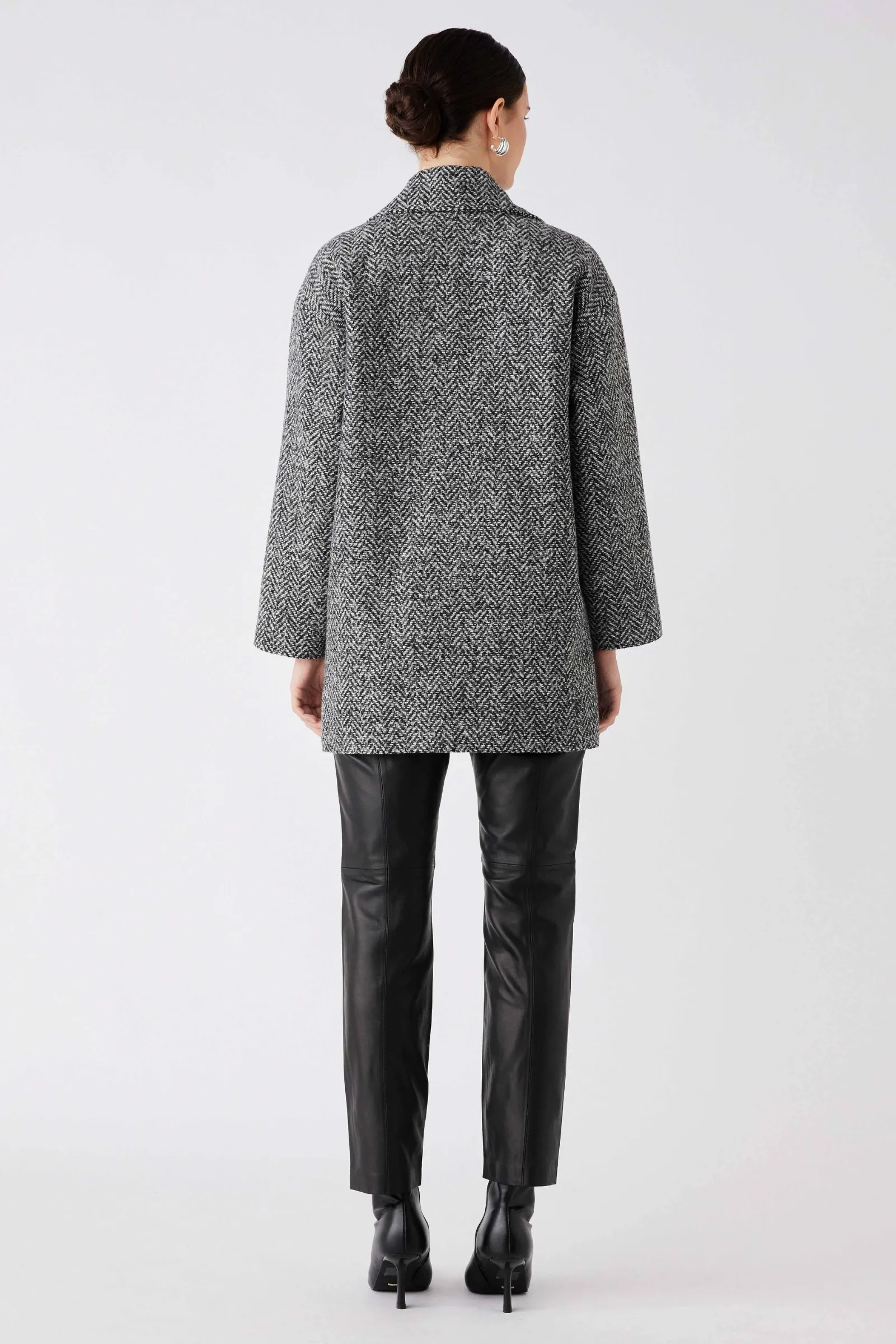 Ace Blazer Coat - Herringbone