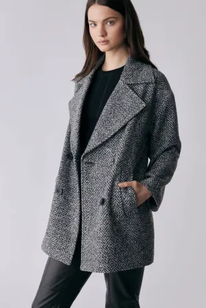 Ace Blazer Coat - Herringbone