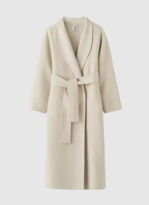 Almada Mara Double Coat in Sand