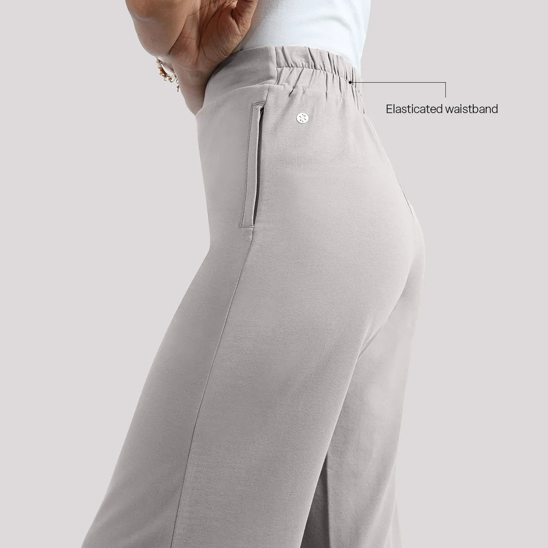 AM:PM Cotton Wide Legged Pants Tall