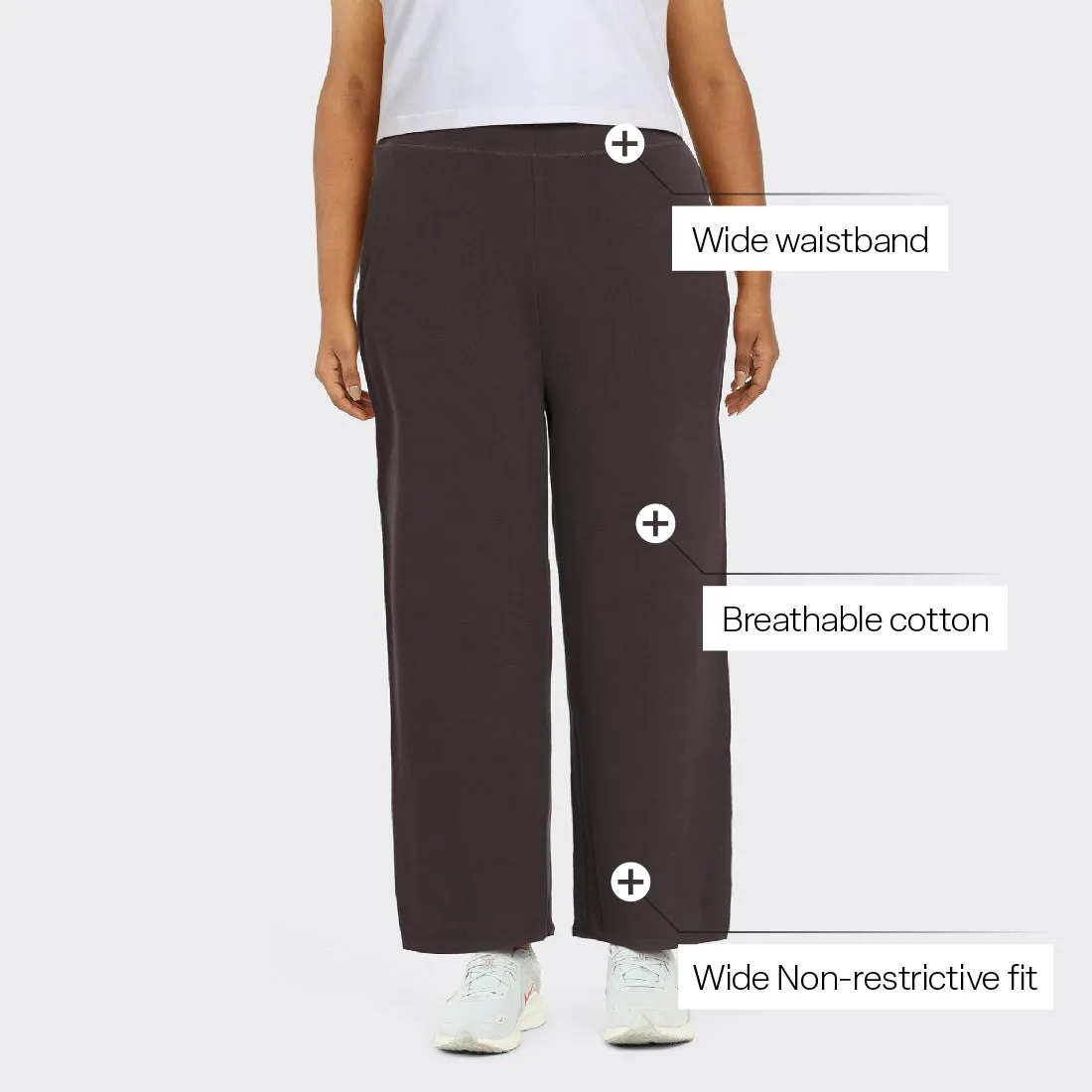 AM:PM Cotton Wide Legged Pants Tall