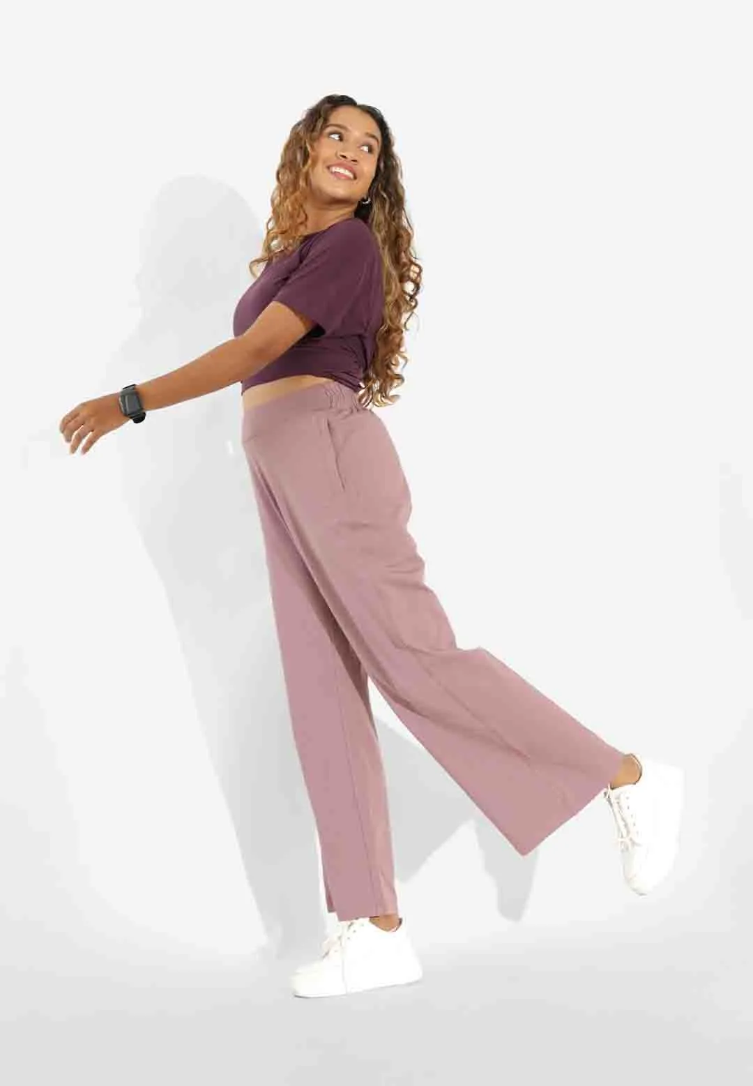 AM:PM Cotton Wide Legged Pants Tall