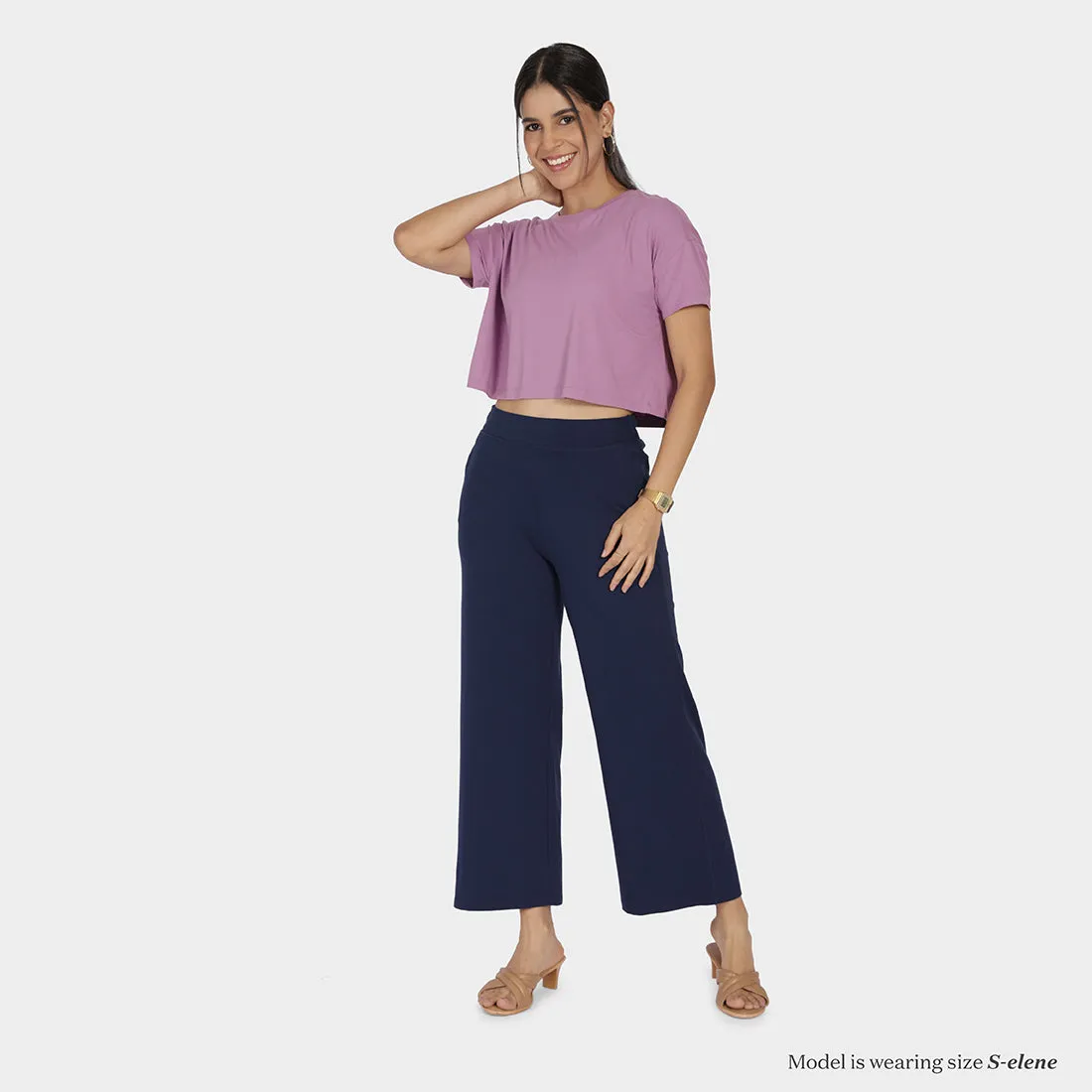 AM:PM Cotton Wide Legged Pants Tall
