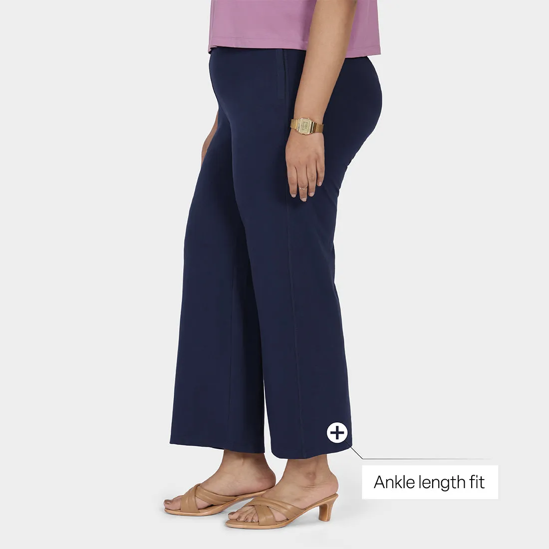 AM:PM Cotton Wide Legged Pants Tall