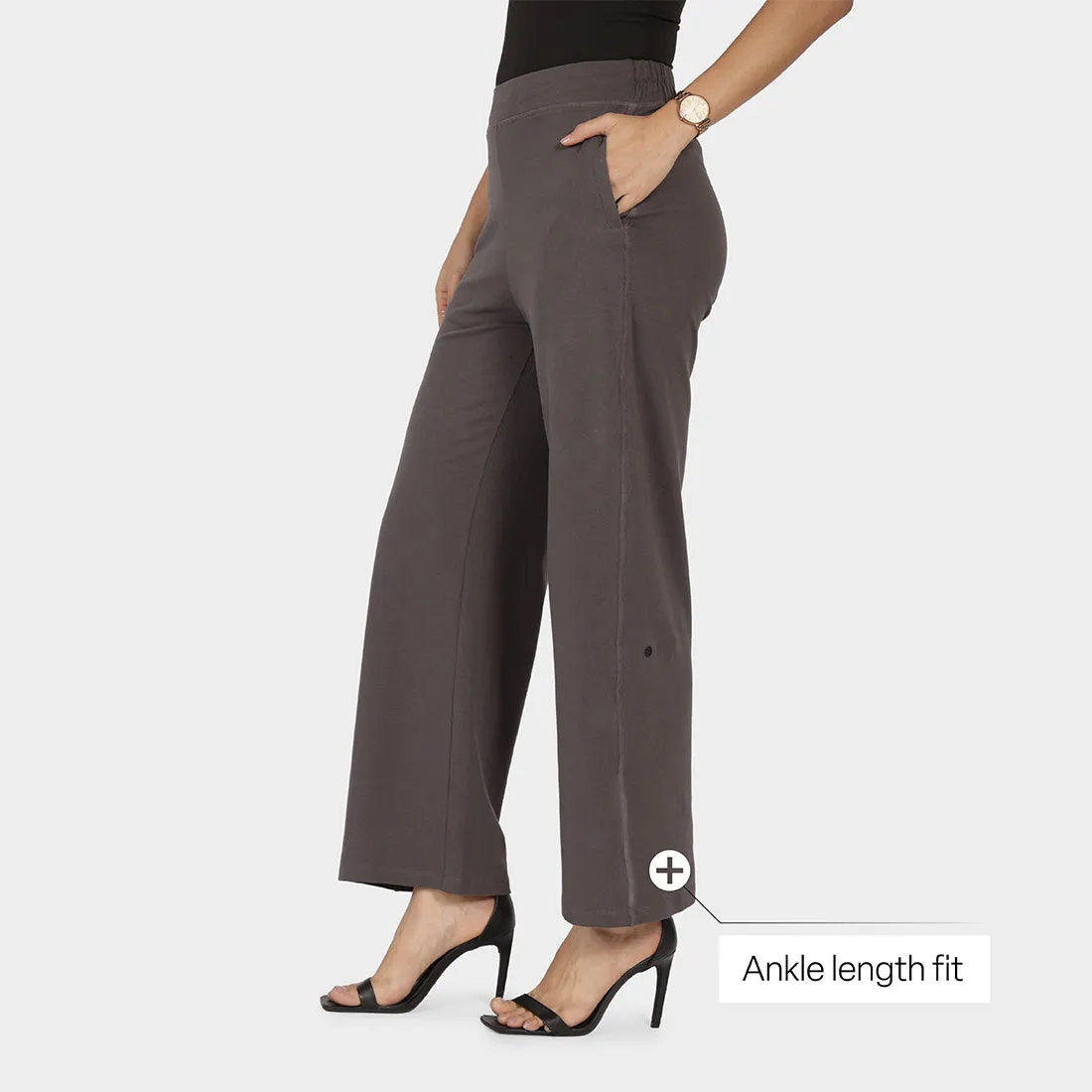 AM:PM Cotton Wide Legged Pants Tall