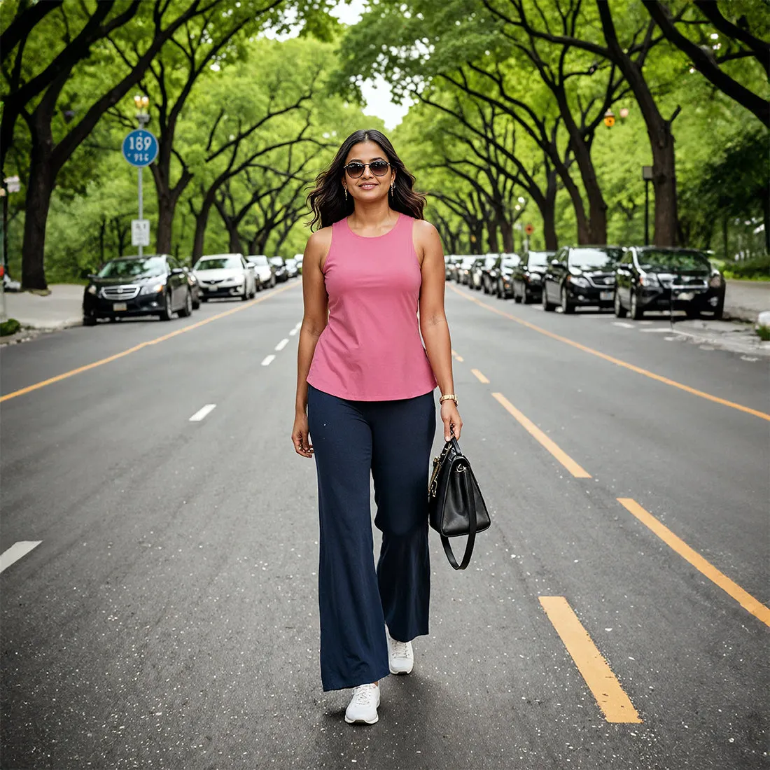 AM:PM Cotton Wide Legged Pants Tall
