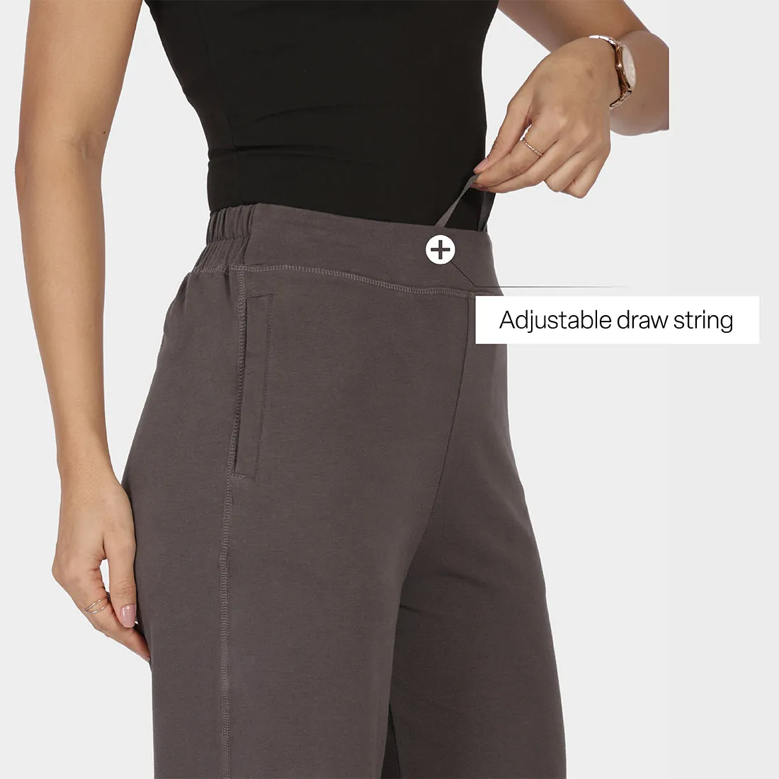 AM:PM Cotton Wide Legged Pants Tall