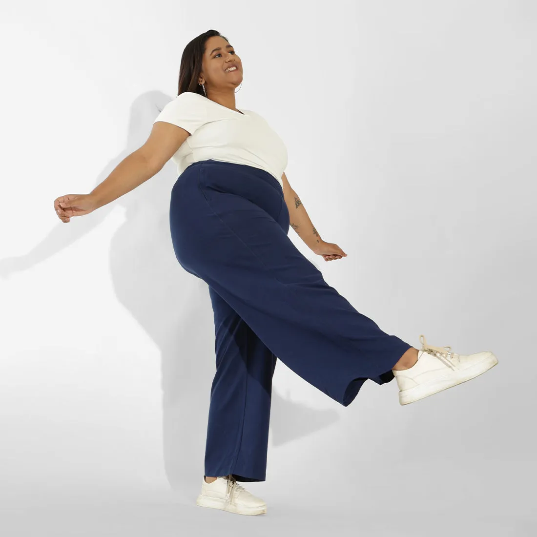 AM:PM Cotton Wide Legged Pants Tall