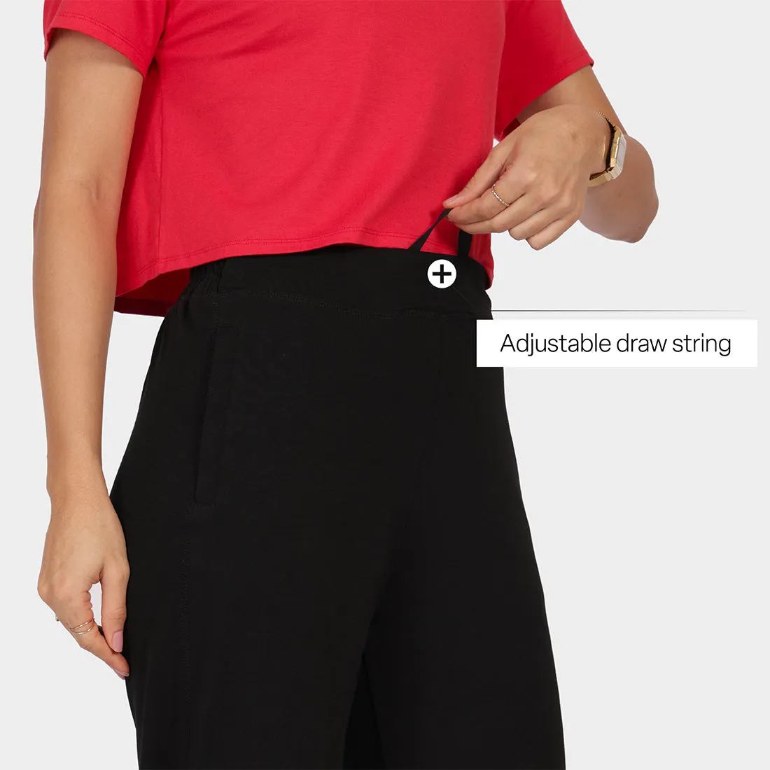 AM:PM Cotton Wide Legged Pants Tall