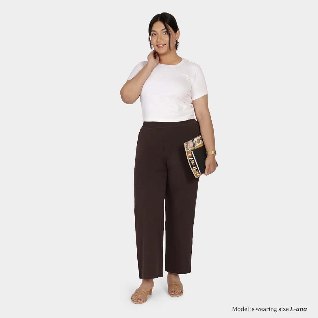AM:PM Cotton Wide Legged Pants Tall