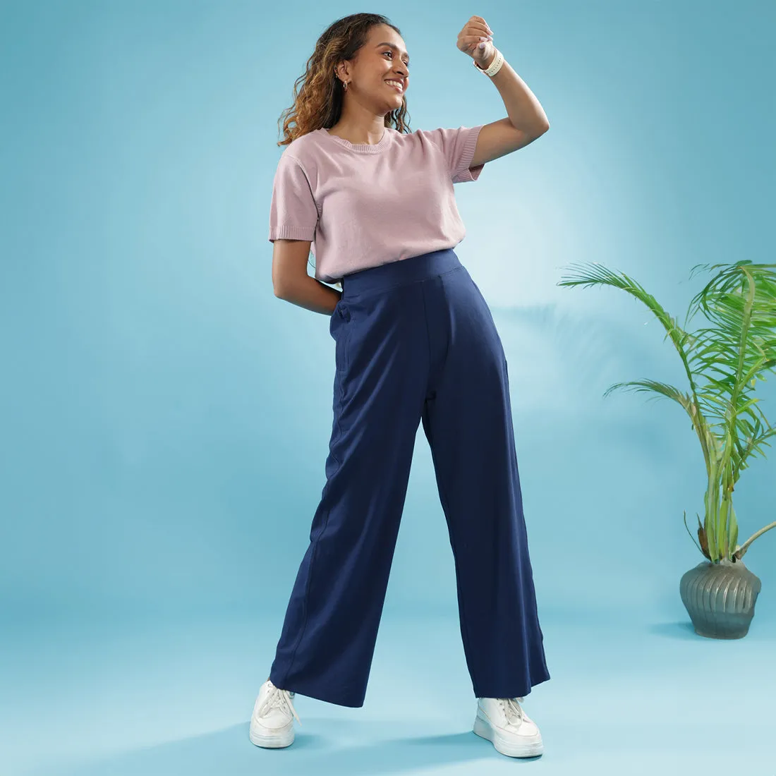 AM:PM Cotton Wide Legged Pants Tall