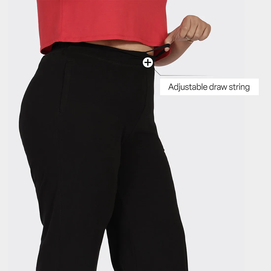 AM:PM Cotton Wide Legged Pants Tall