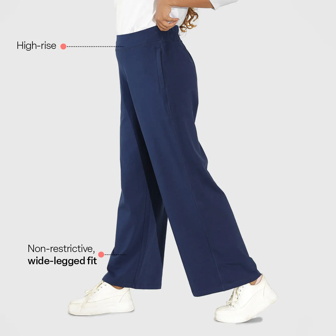 AM:PM Cotton Wide Legged Pants Tall