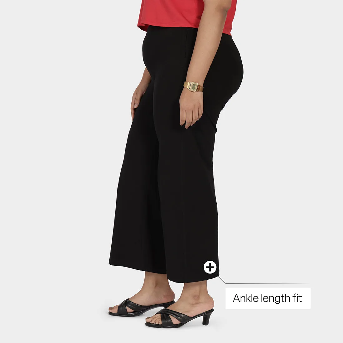 AM:PM Cotton Wide Legged Pants Tall