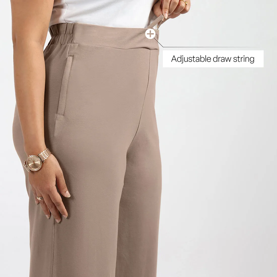 AM:PM Cotton Wide Legged Pants Tall