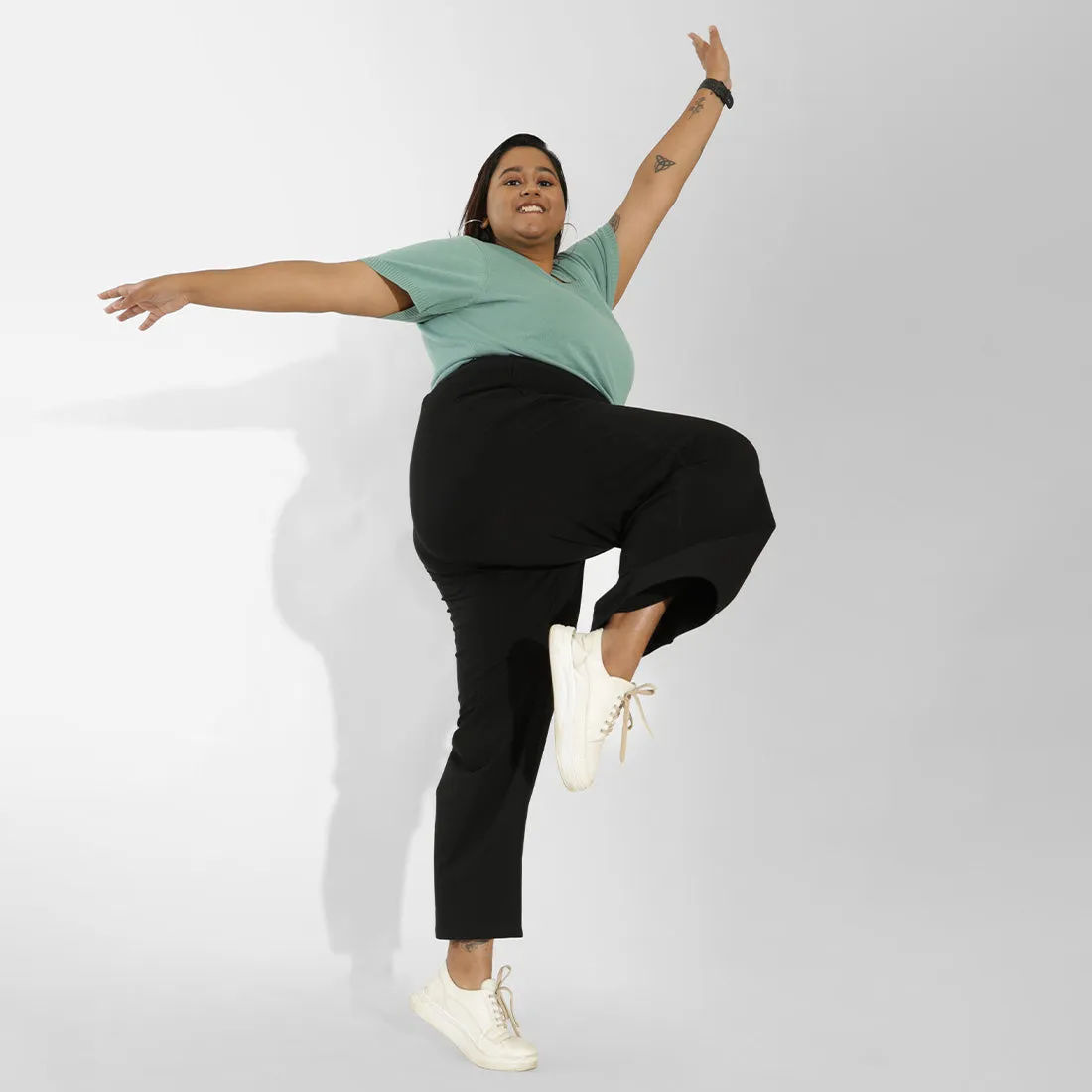 AM:PM Cotton Wide Legged Pants Tall