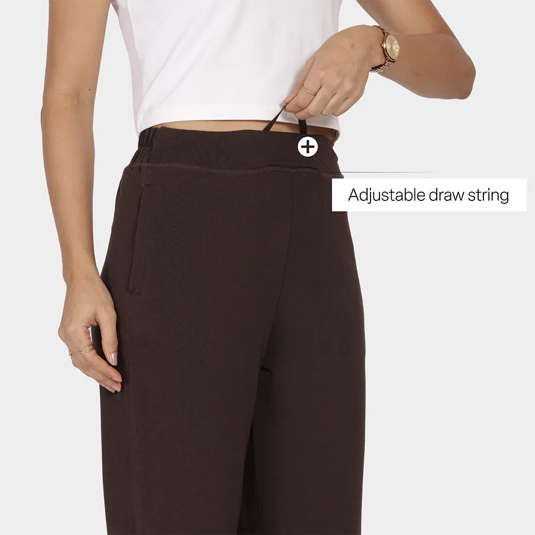 AM:PM Cotton Wide Legged Pants Tall