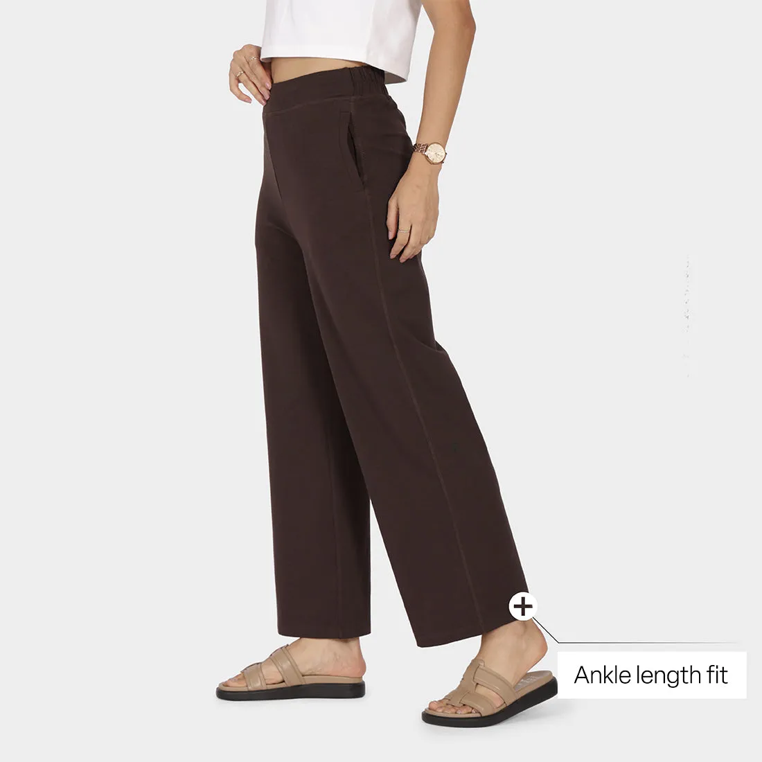 AM:PM Cotton Wide Legged Pants Tall