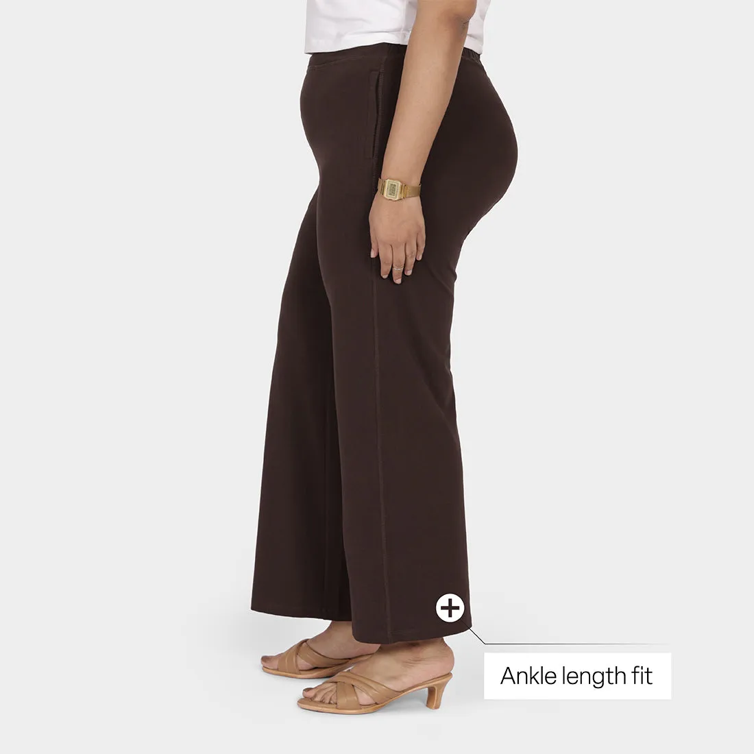 AM:PM Cotton Wide Legged Pants Tall