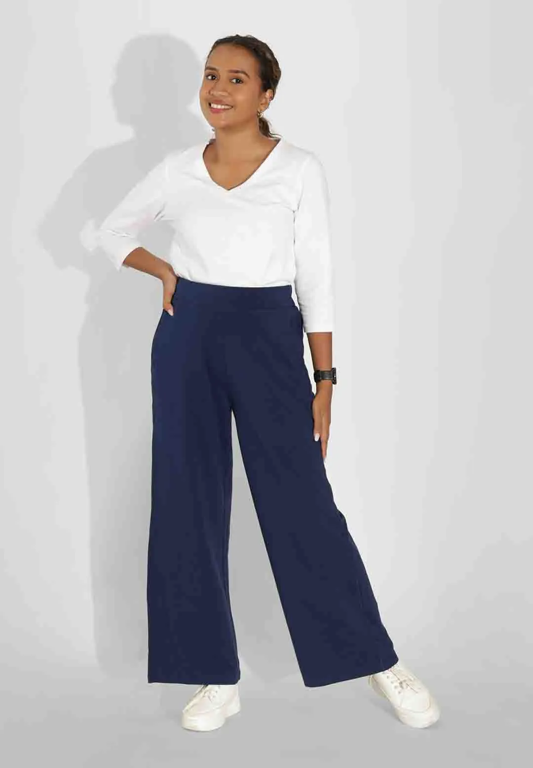AM:PM Cotton Wide Legged Pants Tall