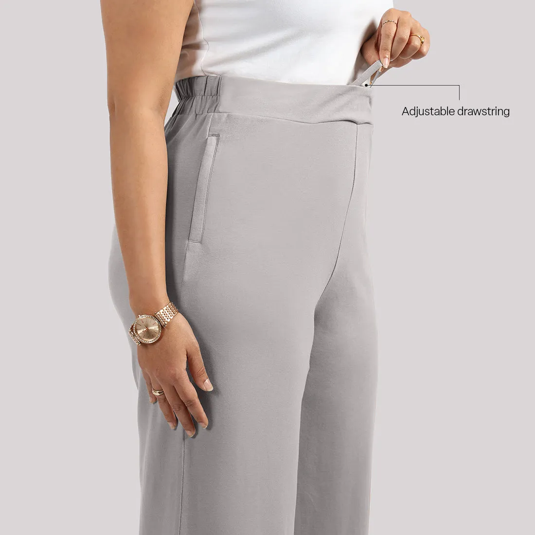 AM:PM Cotton Wide Legged Pants Tall