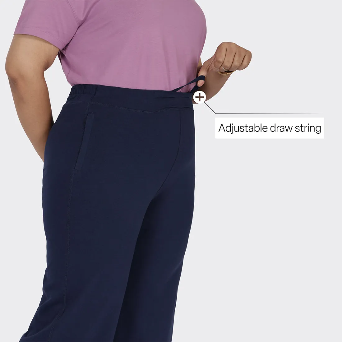 AM:PM Cotton Wide Legged Pants Tall