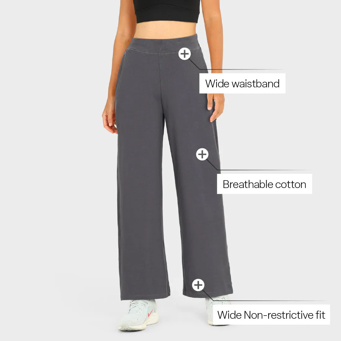 AM:PM Cotton Wide Legged Pants Tall