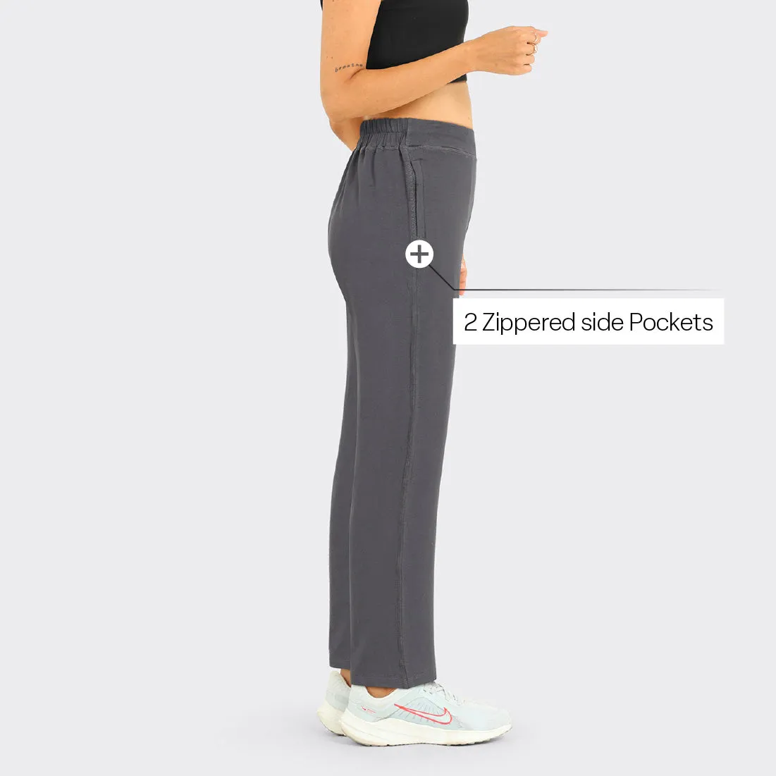AM:PM Cotton Wide Legged Pants Tall