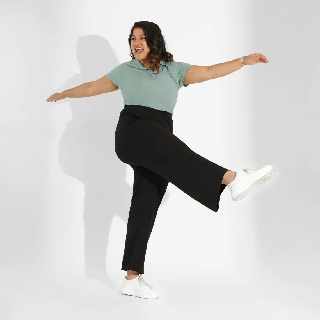 AM:PM Cotton Wide Legged Pants Tall