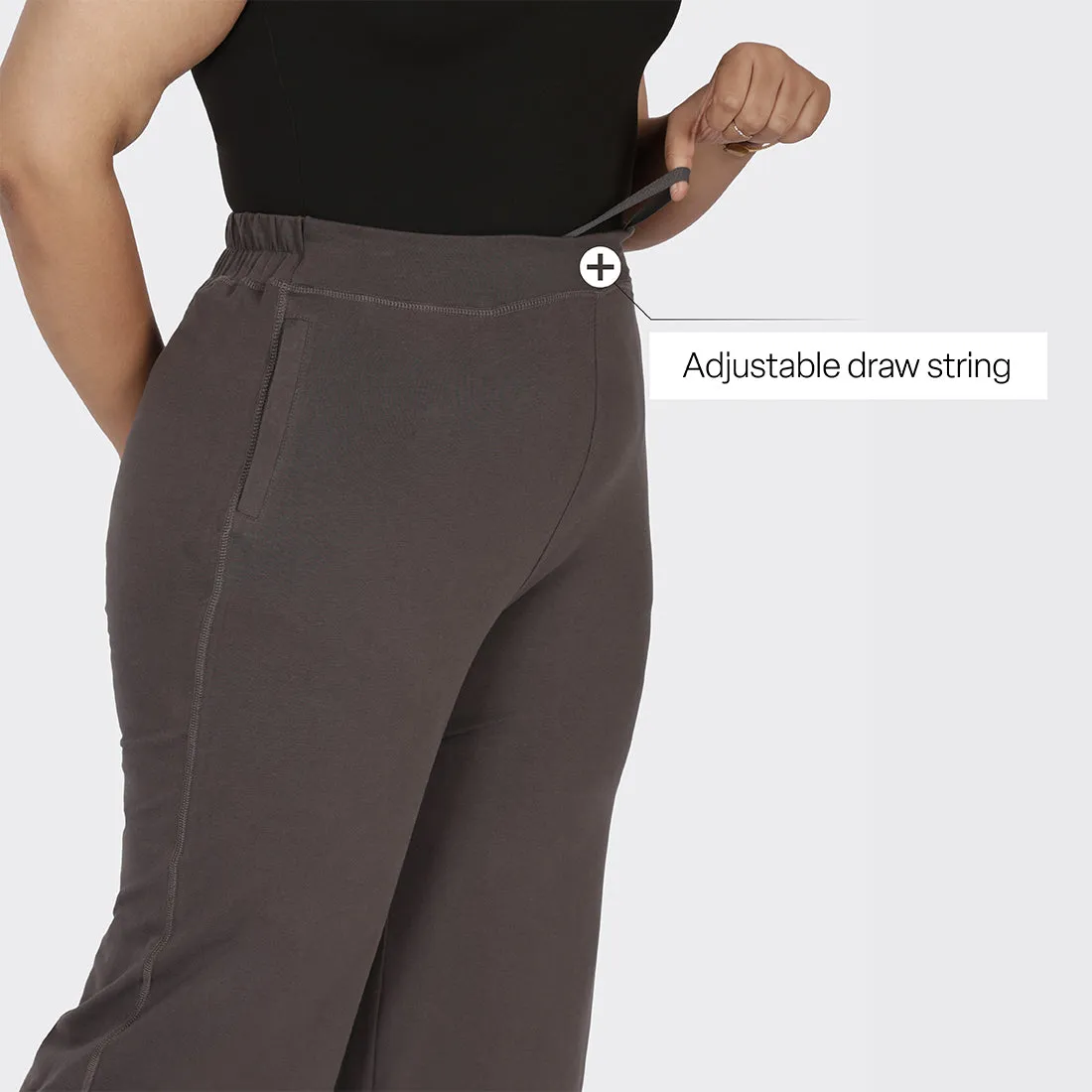 AM:PM Cotton Wide Legged Pants Tall