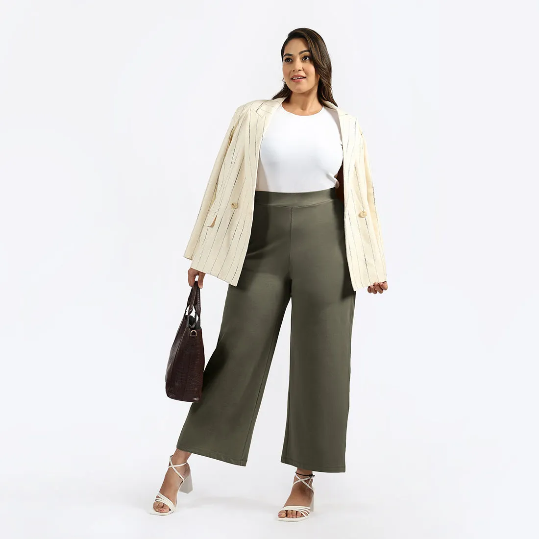 AM:PM Cotton Wide Legged Pants Tall