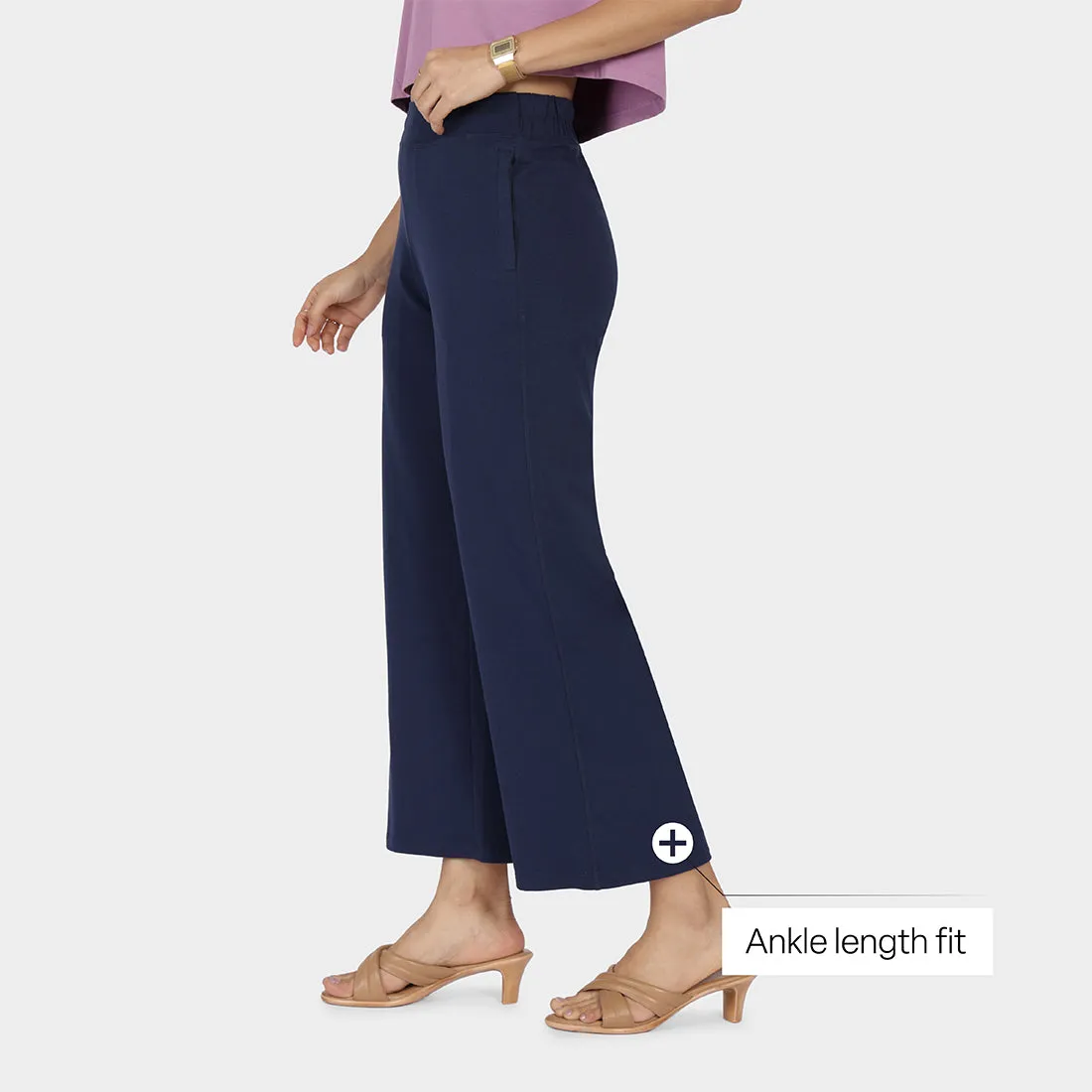 AM:PM Cotton Wide Legged Pants Tall