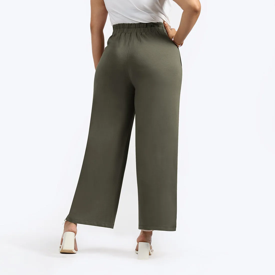 AM:PM Cotton Wide Legged Pants Tall