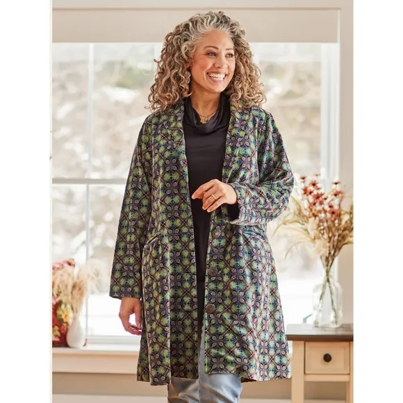 April Cornell Avignon Velvet Jacket