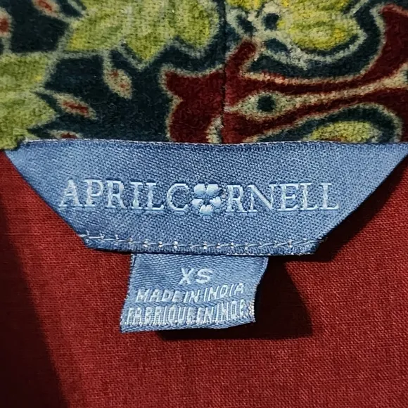 April Cornell Avignon Velvet Jacket