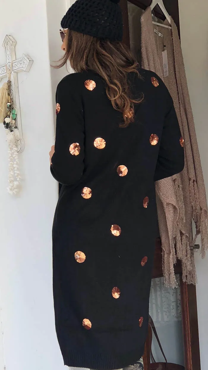 Around the World Longline Cardi