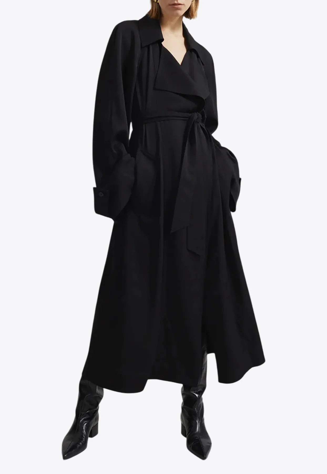 Astoria Cut-Out Trench Coat