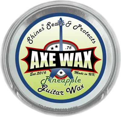 Axewax Guitar Wax Pineapple for Electric & Acoustic Guitars
