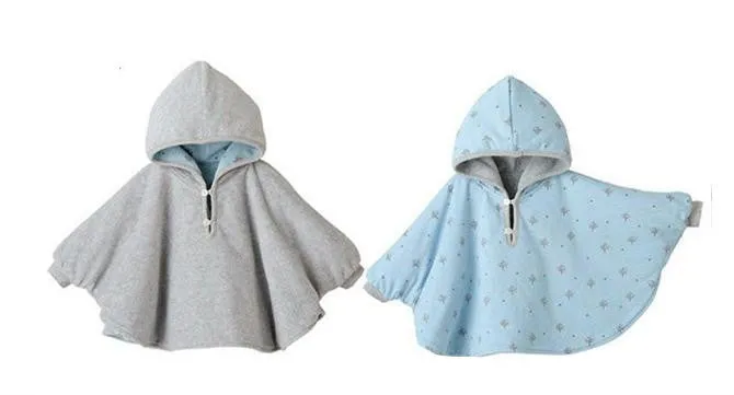 Baby Coats boys girl Smocks Outwear Fleece cloak Jumpers mantle Children's clothing Poncho Cape Christmas Clothing