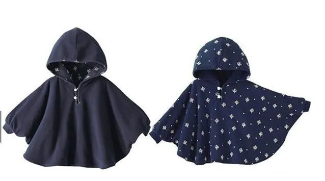 Baby Coats boys girl Smocks Outwear Fleece cloak Jumpers mantle Children's clothing Poncho Cape Christmas Clothing
