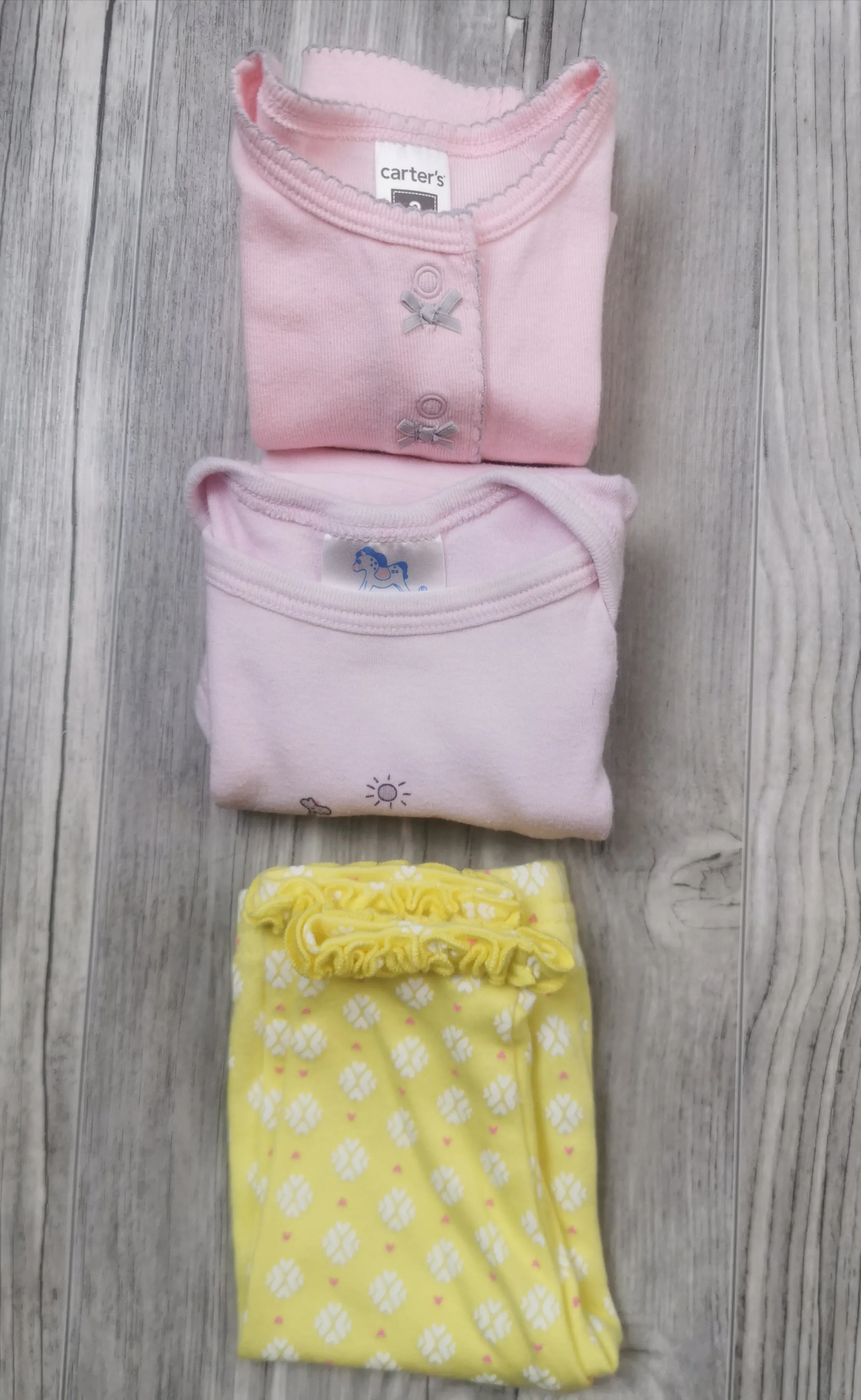 BABY GIRL SIZE 0/3 MONTHS - 3 Piece Mix N Match Outfit EUC B16